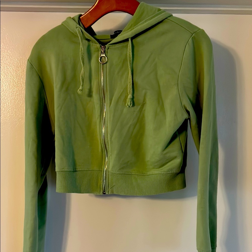 Ambiance Light Green Hoodie